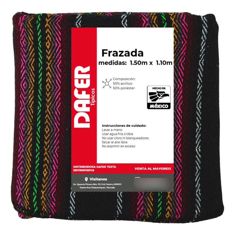 Frazada De Acrilico Multiusos 1.10m X 1.50m Mod. Ac
