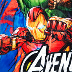 Cobertor Ligero Super Suave Matrimonial Diseños Providencia® The Avengers 850 G Multicolor