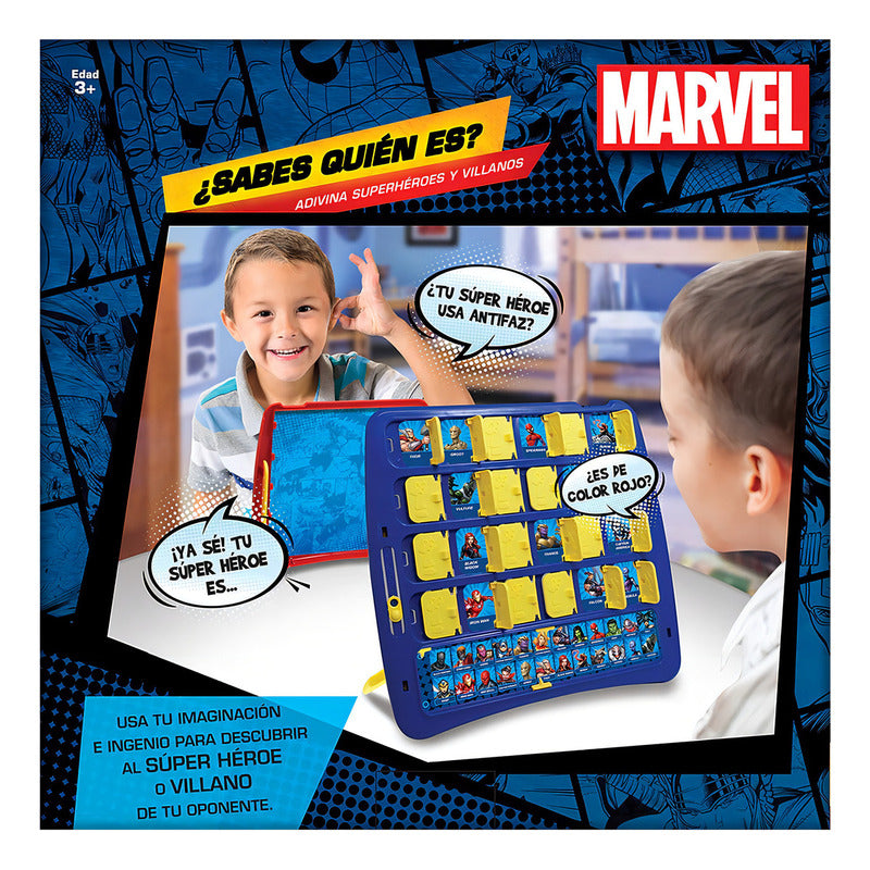 Juego De Mesa Jca-2424 Marvel ¿sabes Quién Es? Novelty