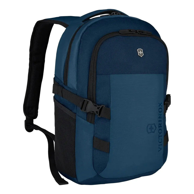 Mochila Vx Sport Evo Compact Backpack Marca Victorinox® Color Azul Petróleo Diseño De La Tela Liso