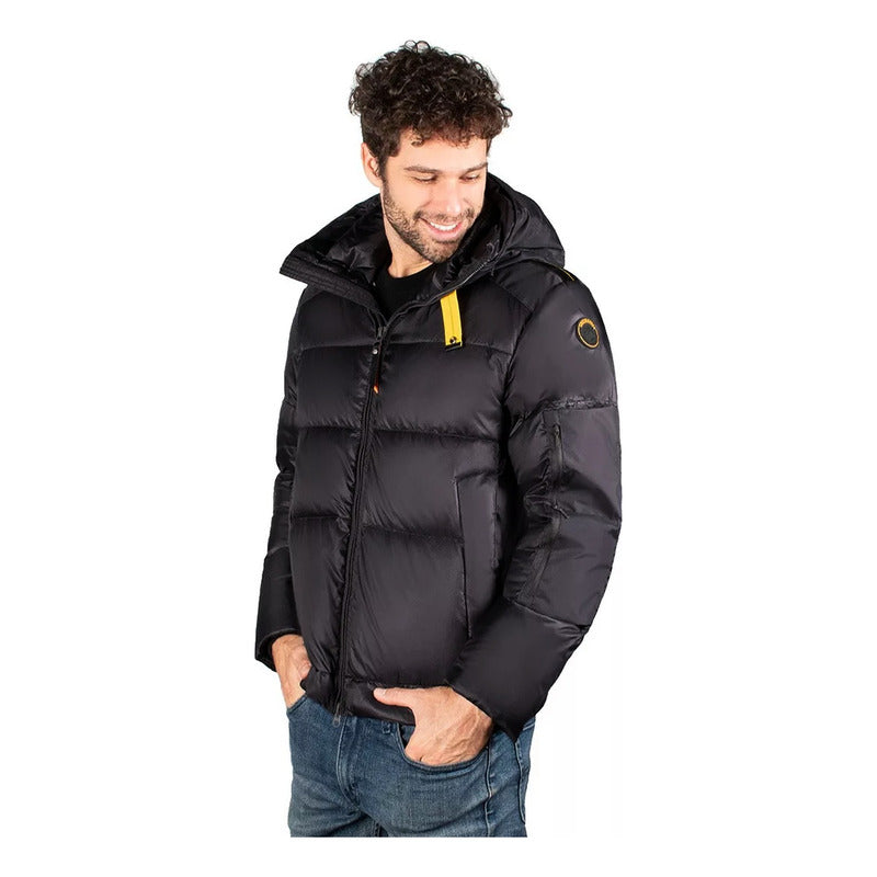 Chamarra Acolchada De Pluma Mod. Cw83-pol8758 Greenlander® Oxford G Capitonado