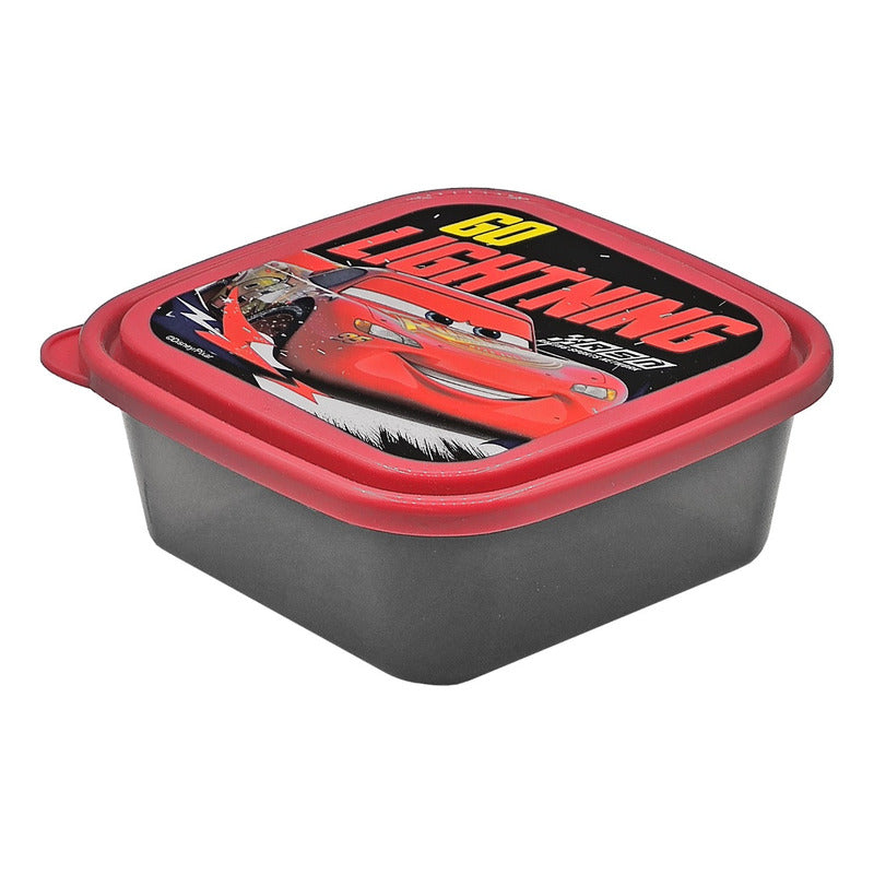 Recipiente Infantil Escolar Para Comida Diseños Varios