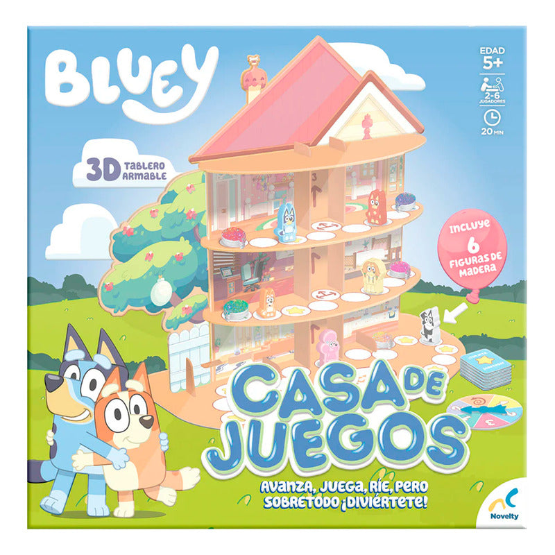 Juego De Mesa 3d Bluey Jca-4451 Marca Novelty®