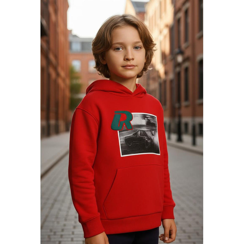 Sudadera Con Gorro Estampada Para Niño Mod.7452 Mayoral®