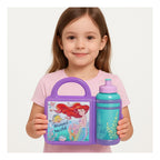 Lonchera Infantil De Plástico Con Botella Diseños Varios