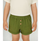 Short Bermuda Ligero Para Bebé Mod.1241 Marca Mayoral® Verde Musgo Liso 12 Meses