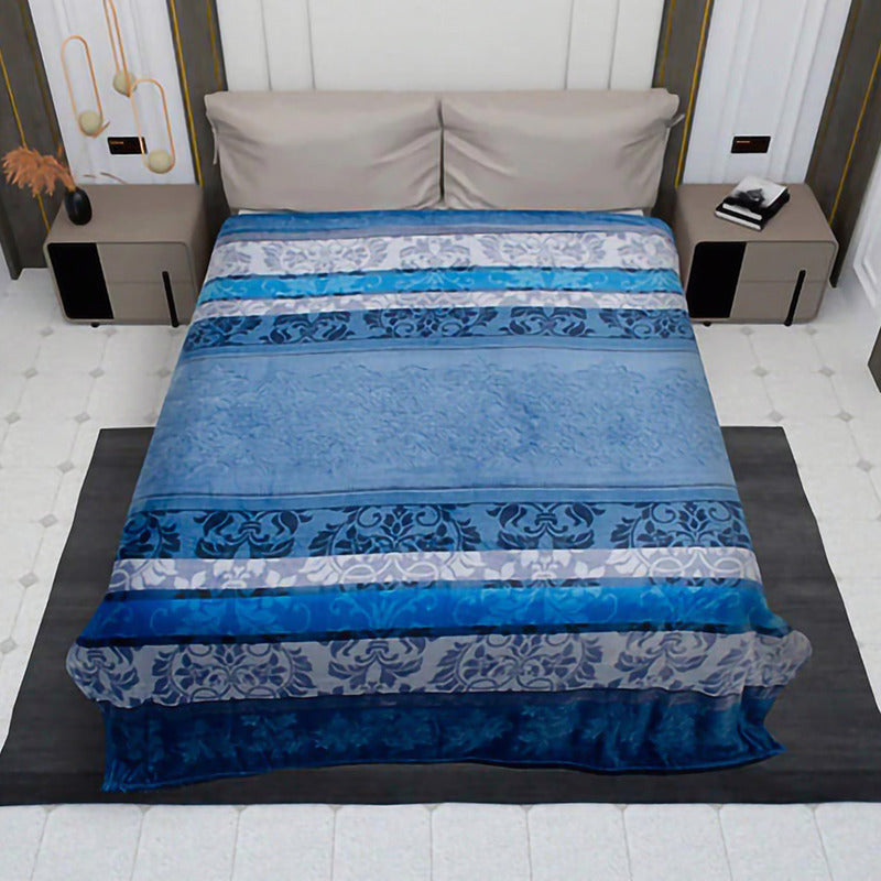 Cobertor Ligero Micrograbado 1.80x2.10m Providencia® Premium Rieña 1 Kg Bordó