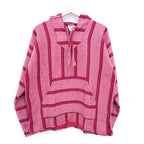 Suéter Poncho Canguro Artesanal Hoodie Acrilico Colores