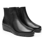 Botín Confort Cuña Para Mujer Mod.104821 Marca Flexi®