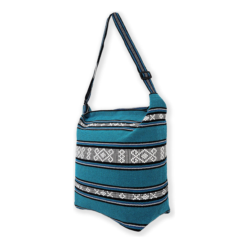 Bolsa Artesanal De Playa Tipo Tote Para Mujer 52x42cm