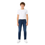 Pantalón Slim Fit Para Niño 538 Marca Mayoral Nukutavake® Oscuro Lisa 14 Años