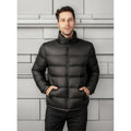 Chamarra De Hombre Mod.cw86-pol7123 Marca Green Lander® Negro Ch Lisa