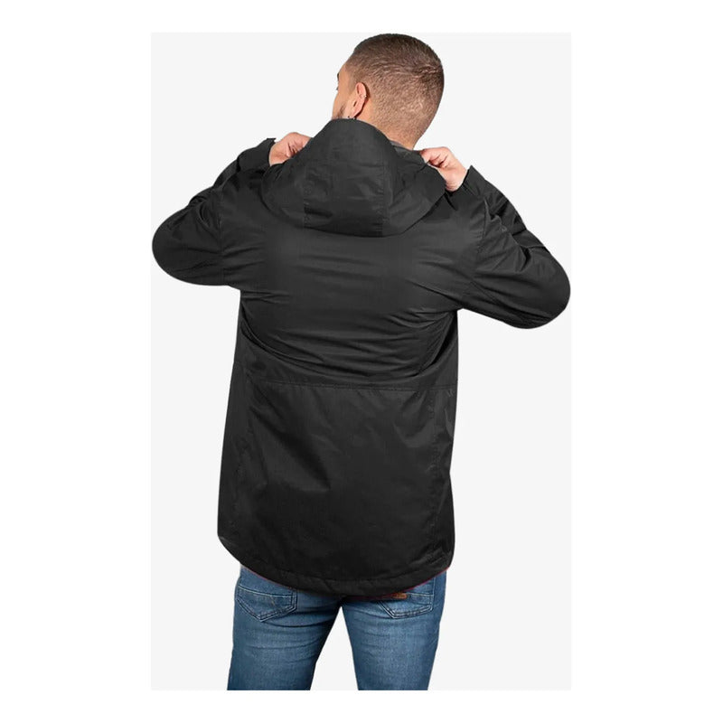 Chamarra + Sudadera Para Hombre Cw86-pol8722 Greenlander® Negro Gris M Lisa