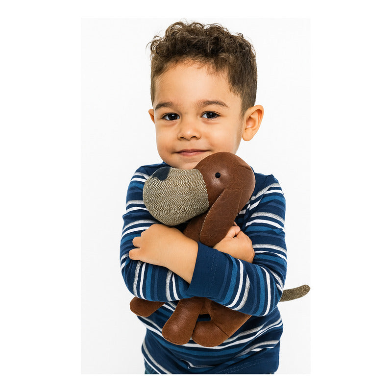 Peluche Perro Puppy Café Mediano Mod. As181411 Ranizzima®