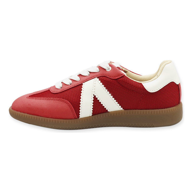 Tenis Casual Para Mujer Mod. L1126203 Marca Levi's® Rojo Lisa 24 Mx