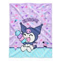 Cobertor Ligero Super Suave Matrimonial Diseños Providencia® Kuromi 850 G Multicolor