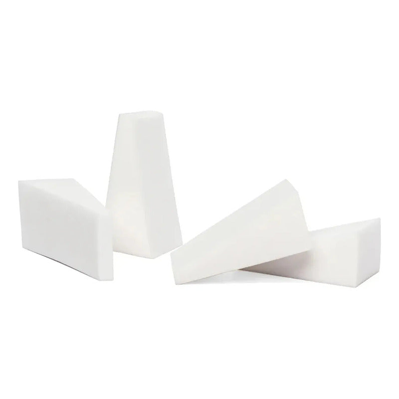 Esponjas Triangulares Para Maquillaje 6pz Marifer Cosmetics® Blanco Mini