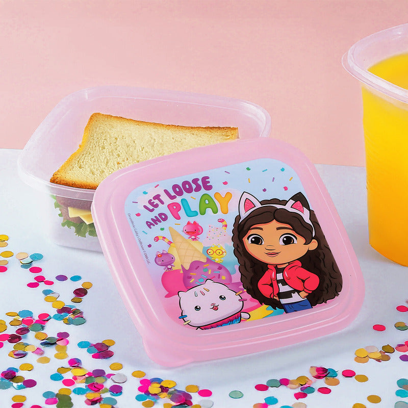 Recipiente Infantil Escolar Para Comida Diseños Varios