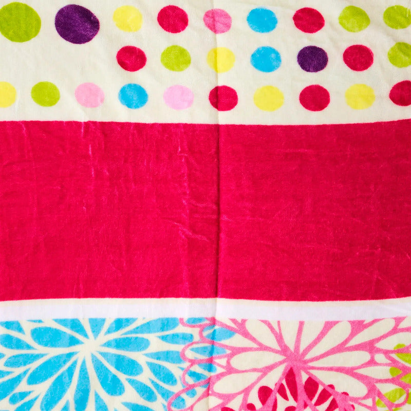Edredón Borrega Soft Sobrecamero 2x2.20m Marca Providencia® Multicolor Bruselas