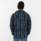 Suéter Poncho Canguro Artesanal Hoodie Acrilico Colores