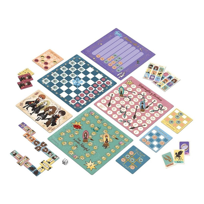 Juego De Mesa Súper Game Harry Potter Set De Juegos Clasicos