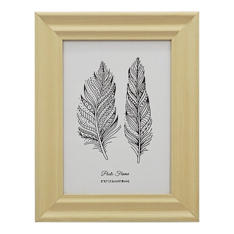 Portarretrato Con Marco Plástico-vidrio Para Mesa