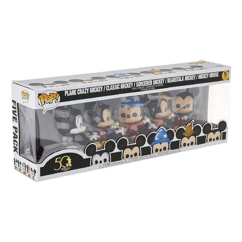 Funko Pop® Mickey Mouse 5pz Figuras De Vinil