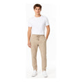 Pantalón Tipo Lino Para Hombre Mod. Mkhp0009 Mako & Co® Beige Lisa M