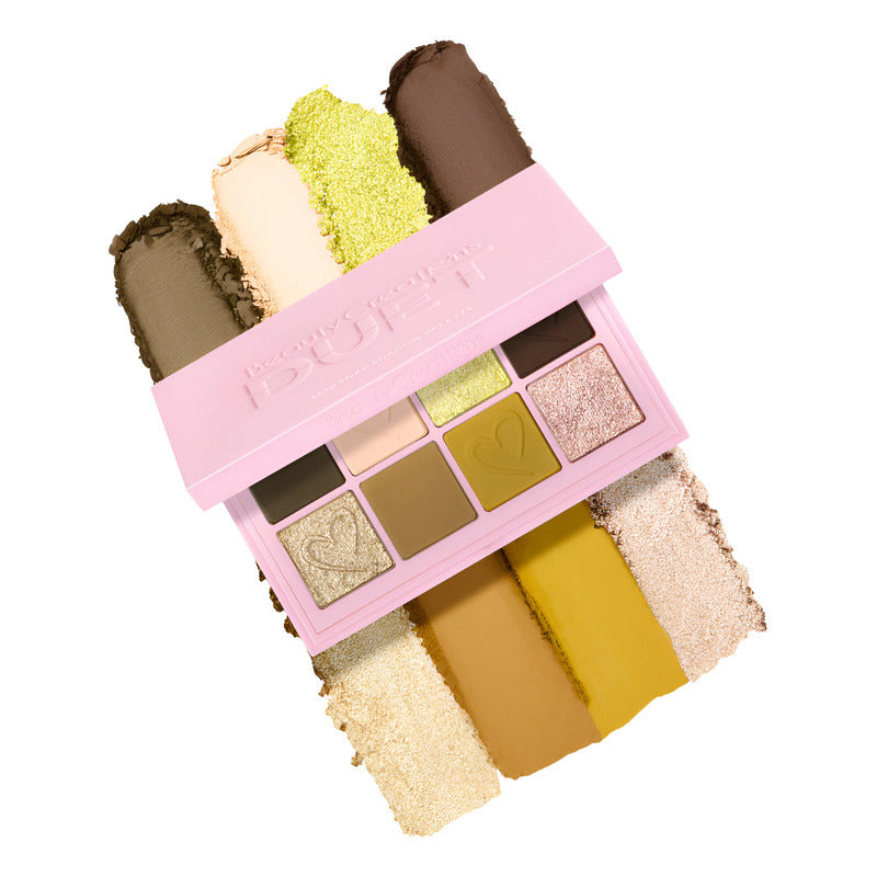 Duet Mini Snap Shadow Palett Modern Greens Beauty Creations® Modern Greens
