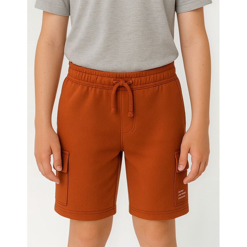 Short Bermuda Para Niño Mod. Ljbap0602_24014 Marca Losan®