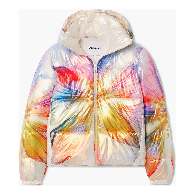 Chamarra Impermeble Y Acolchada Para Dama Marca Desigual®