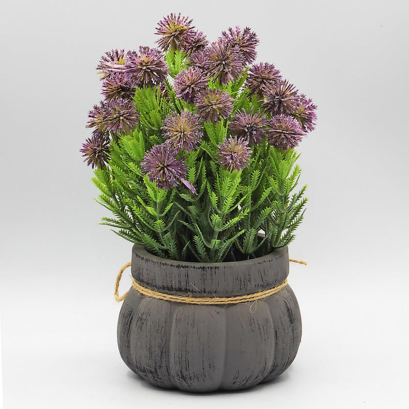 Decoración De Flores Artificiales En Maceta Para Interiores