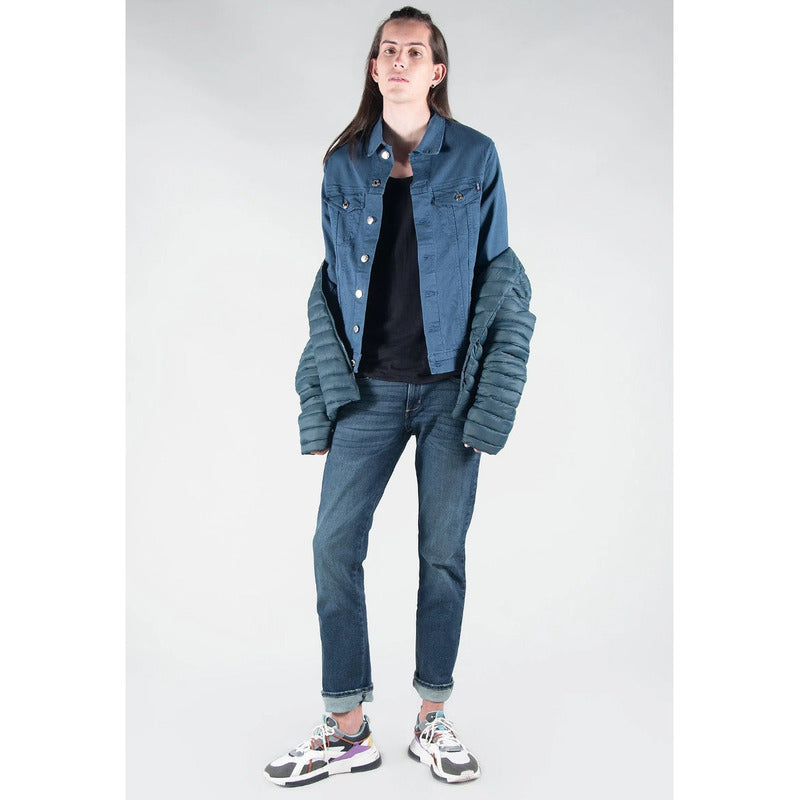 Chamarra De Mezclilla Para Hombre Mod.blue Marca Oggi®