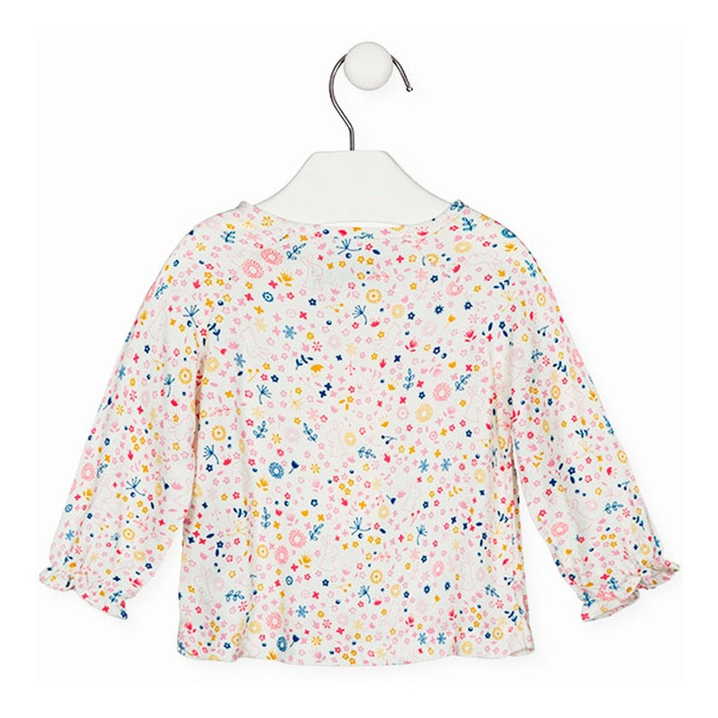Blusa Estampada Manga Larga De Niña Mod.1283000al Losan®