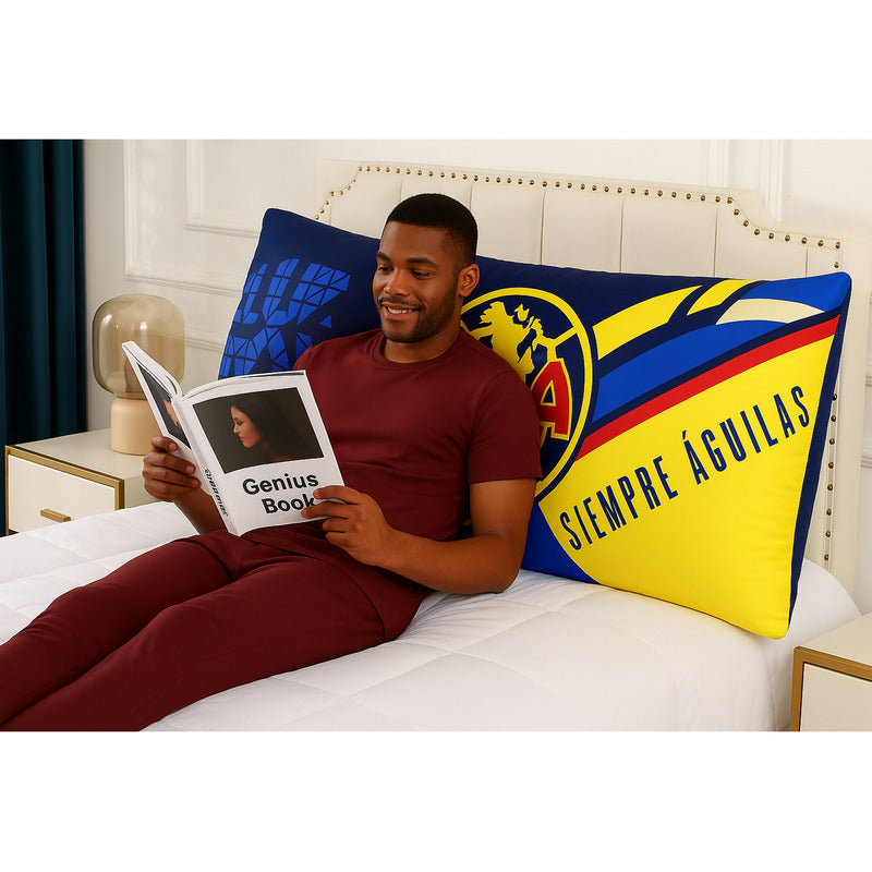 Almohada Súper Jumbo 120x50 Equipos Futbol Providencia®