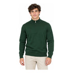 Sueter Cuello Alto Con Cierre Para Hombre E55302 Bobois® Verde Lisa M