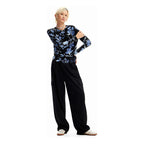 Suéter Ligero Para Mujer Mod. 24swjf16/2000 Desigual® Multicolor Floreado Xs