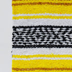 Falsa Artesanal 1.90m X 1.20m Cobija Multiusos Mexicana Geométrico 1 Kg Amarillo