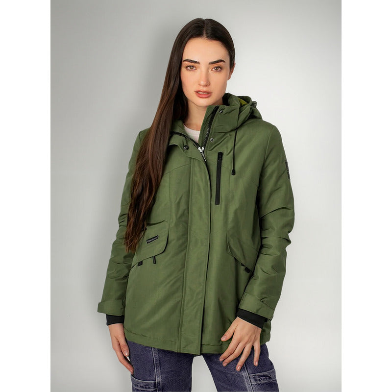 Chamarra Gorro Desmontable Dw86-pol8900 Marca Greenlander®