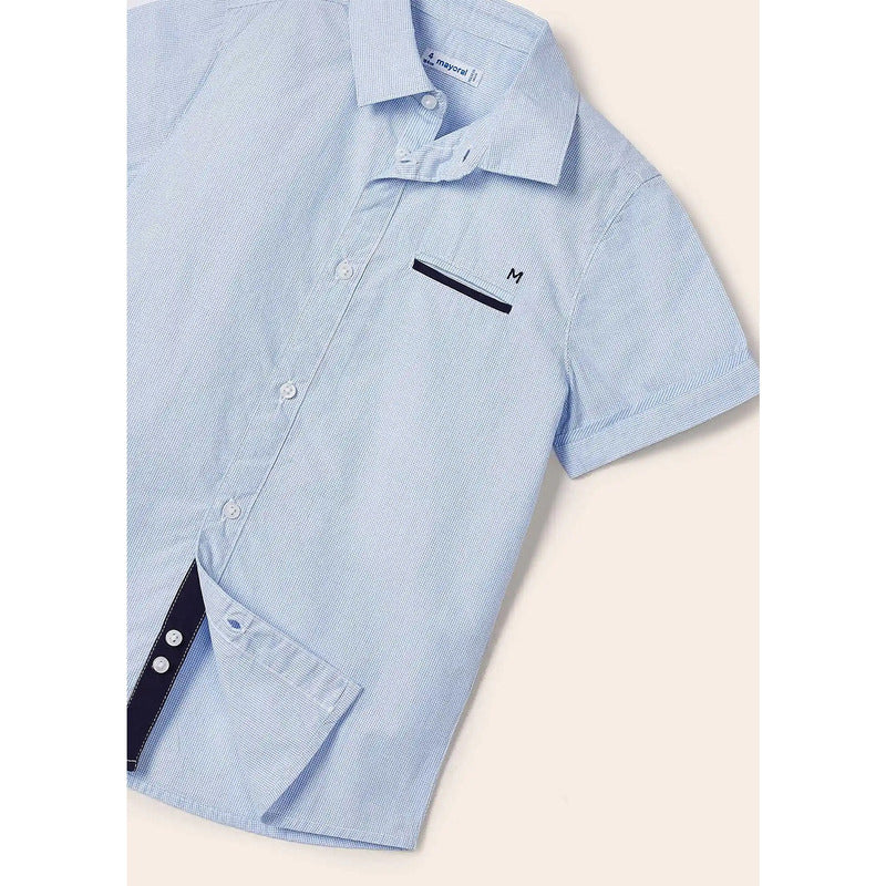 Camisa Para Niño Mod.3159 Cielo Marca Mayoral® Cielo Lisa 6 Años