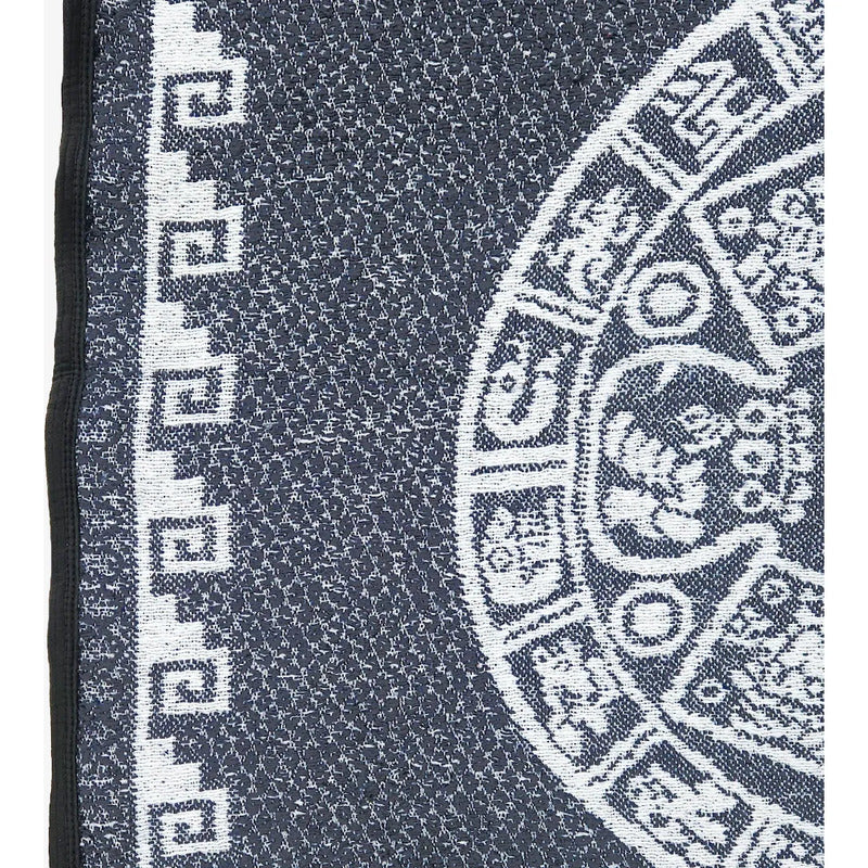 Jorongo Gaban Artesanal Mexicano Colores Calendario Gris Calendario Xg