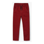 Jogger Casual  Para Niño Mod.4533 Marca Mayoral® Vino Liso 5