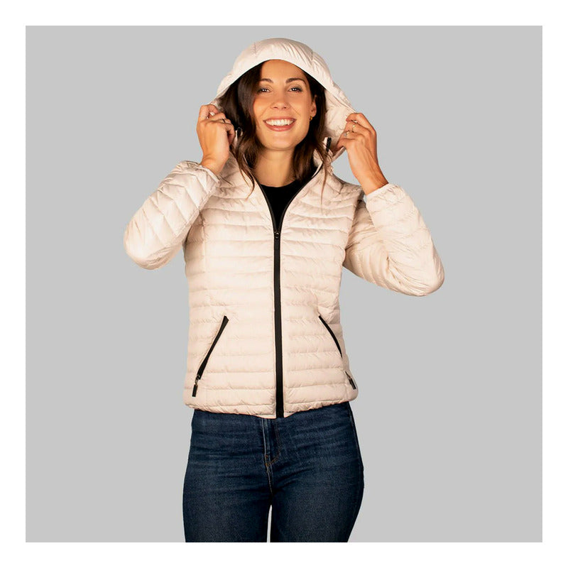 Chamarra De Pluma Para Dama M.cw89-pol7642 Geenlander®