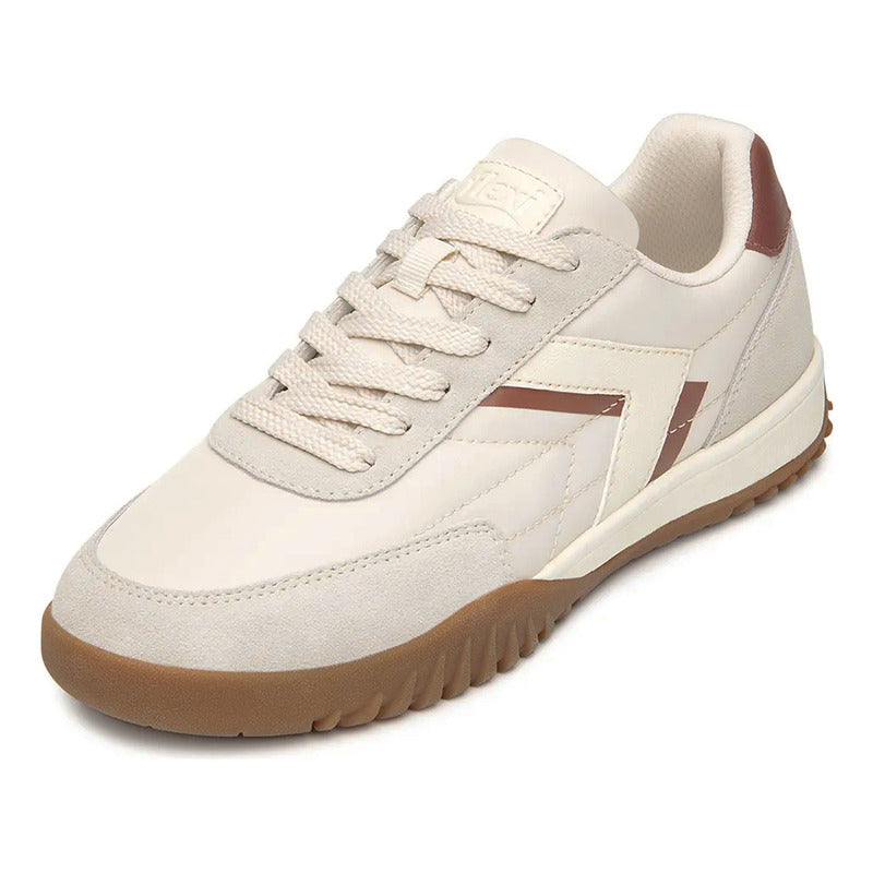 Tenis Casual Retro Para Mujer Mod.138501 Marca Flexi®