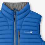 Chaleco Ligero Para Hombre Cw90-vpol8750 Marca Greenlander® Azul Capitonado G