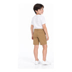 Bermuda Básica Para Niño Mod.202 Marca Mayoral® Camel Lisa 7 Años