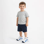 Tenis Para Niño Mod.205200b Marca Coqueta Y Audaz® Blanco Lisa 17 Mx
