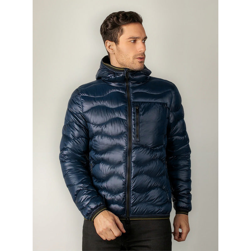 Chamarra Capitonada Para Hombre Cw86-pol7092 Greenlander®