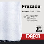 Frazada De Acrilico Multiusos 1.10m X 1.50m Mod. Ac