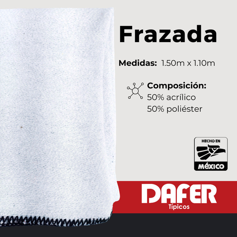 Frazada De Acrilico Multiusos 1.10m X 1.50m Mod. Ac